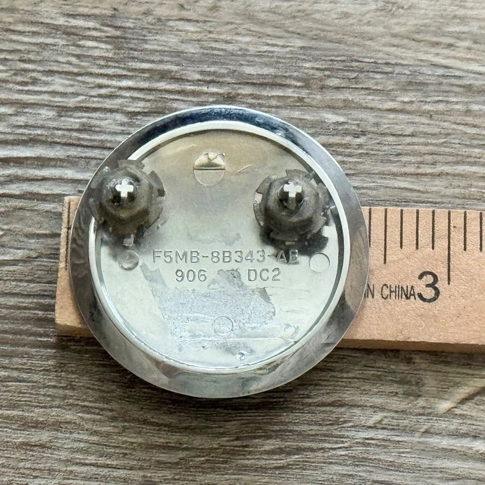 OEM Mercury Round Emblem Badge Nameplate F5MB-8B343 Foto 2 de 4