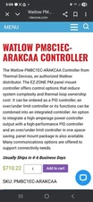 Watlow PM8C1EC-ARAKCAA Controller