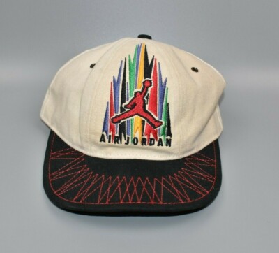 Vintage Nike Air Jordan Multi-Color Youth Snapback Cap Hat | eBay