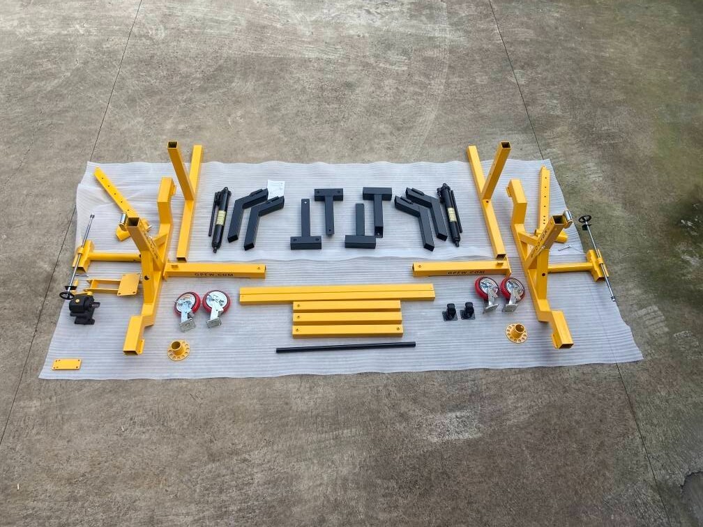 The NEW GearDriven Handle Rotation Rotating 4500 LBS Auto Body Car