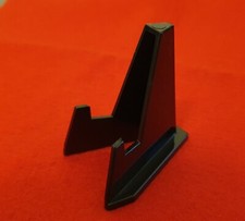 10 BLACK ACRYLIC DISPLAY STAND / MINI EASEL - COINS / MEDALS / PSA GRADED CARDS