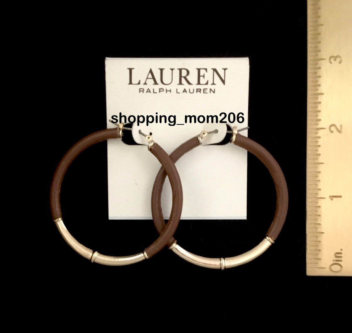 ピアス RALPH LAUREN Gold Tone Hoop Earrings Lauren Ralph Lauren Gold-Tone Graduated Hoop Earrings - Macy's