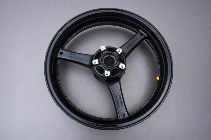 Jante avant de 4,5kg noire pour Kawasaki ZX10R rigidité directionnelle
