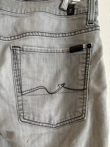 7 For all Mankind Jeans Mens 36 X 32 Austyn Relaxed Straight Stretch - Picture 12 of 22