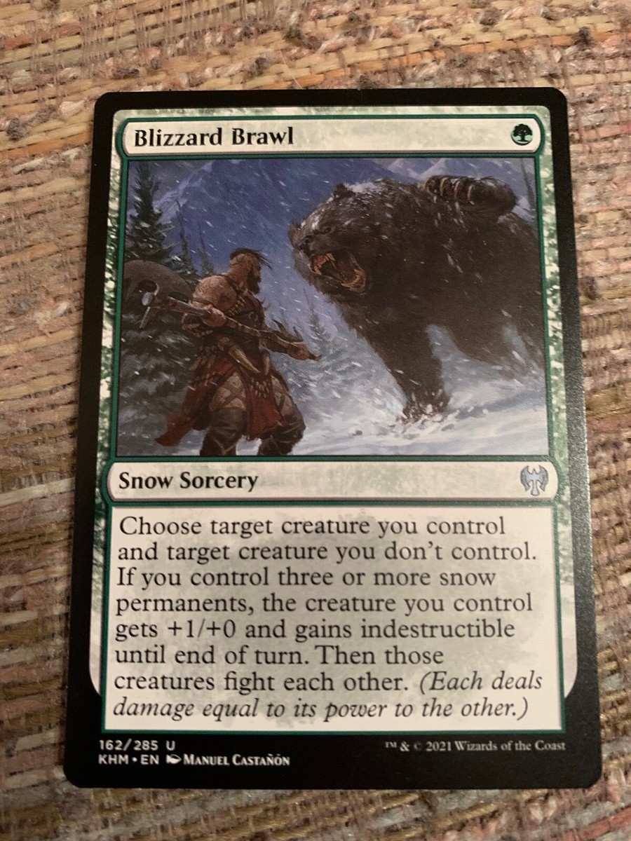 Blizzard Brawl - MTG Magic Cards - Kaldheim | eBay Blizzard Brawl - MTG Magic Cards - Kaldheim | eBay