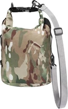 Dry Bags Waterproof Dry Sacks Camouflage Small Lightweight Dry Bag with Strap