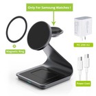 Bonola Metal 3 in 1 wireless charger for Samsung Galaxy