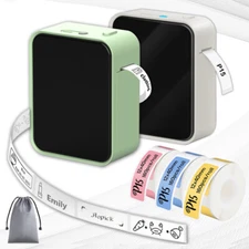 P15 Bluetooth Label Maker Machine Portable Sticker Barcode Thermal Label Printer