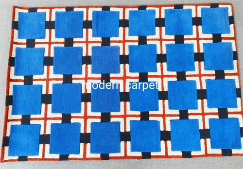 Evelina Kroon Ochre Rugs Handmade 100% Woolen Hand Tufted For Home Decoration - Picture 6 of 10