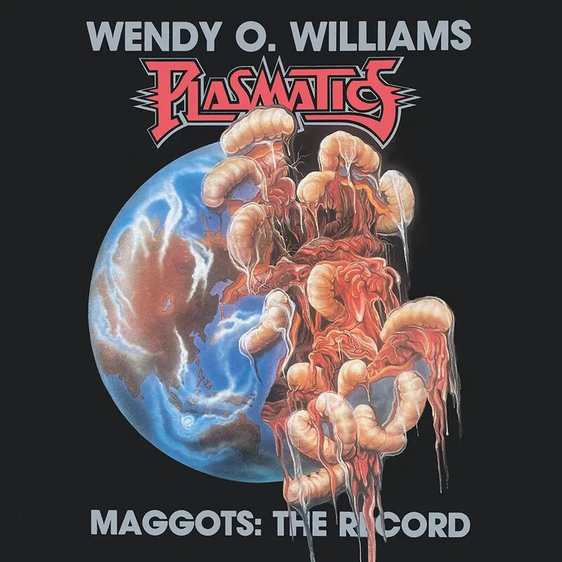 Wendy O. Williams Plasmatics Maggots The Record Colored Red Vinyl LP RSD2023