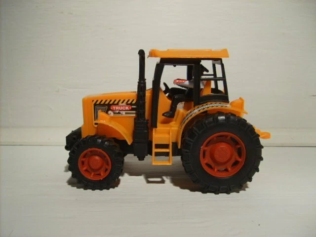 Assorted Toy Tractors Free wheeling Push Action Farm Vehicles Ty110c Vintage - Image 4 of 4