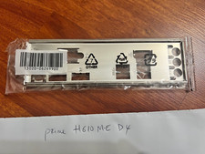 ASUS PRIME H610M-E D4, PRIME 610ME D4 IO SHIELD BACK PLATE METAL ORIGINAL