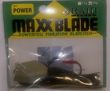 Raid Japan Bladed Jig Maxx Blade Type-Power 14g Green Pumpkin Shad Chatterbait