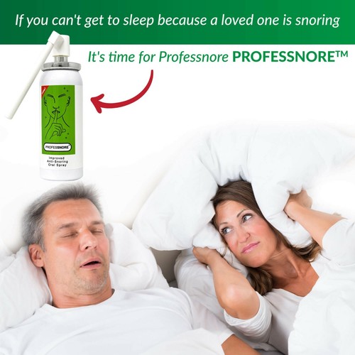Snore Stop, Snoring Solution, Anti Snore, Throat Spray PROFESSNORE snoring aids - Picture 2 of 8