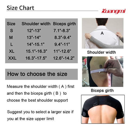 Kuangmi Adjustable Back Shoulder Corrector Support Brace Belt Posture Therapy - Picture 6 of 11
