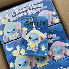 Miniso Stitch Eat Something Before Sleep Series Vinyl Figure Blind Box Authentic