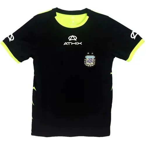 Camiseta Arbitro Athix Afa Oficial (S-M-L-XL) CONSULTA EL TALLE