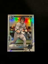 2021 Bowman Draft #BDC-88 Cody Morissette Chrome Refractor 1st Marlins