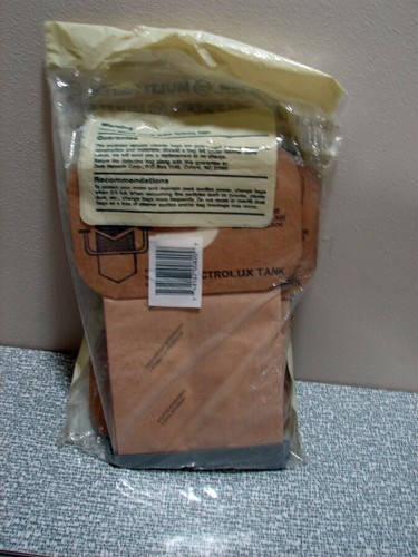 9 Genuine Multi-Filter ELECTROLUX Tank Style C VACUUM BAGS Self-Sealing 4 Ply - Picture 3 of 5