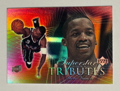 Steve Francis 2002-03 Upper Deck Honor Roll Superstar Tributes INSERT #ST3  | eBay