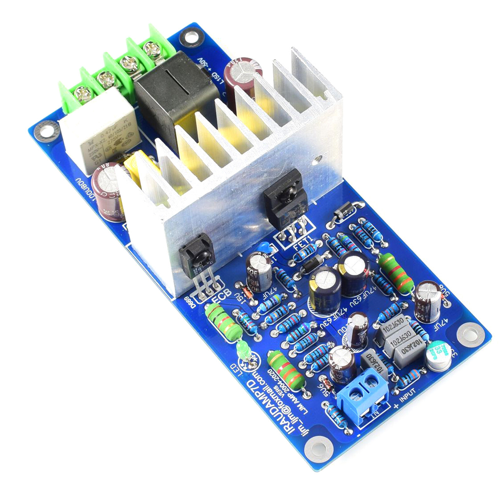 1pair L15D 25W- 500W Digital Amplifier AMP Board IRS2092 IRFI4019H ...