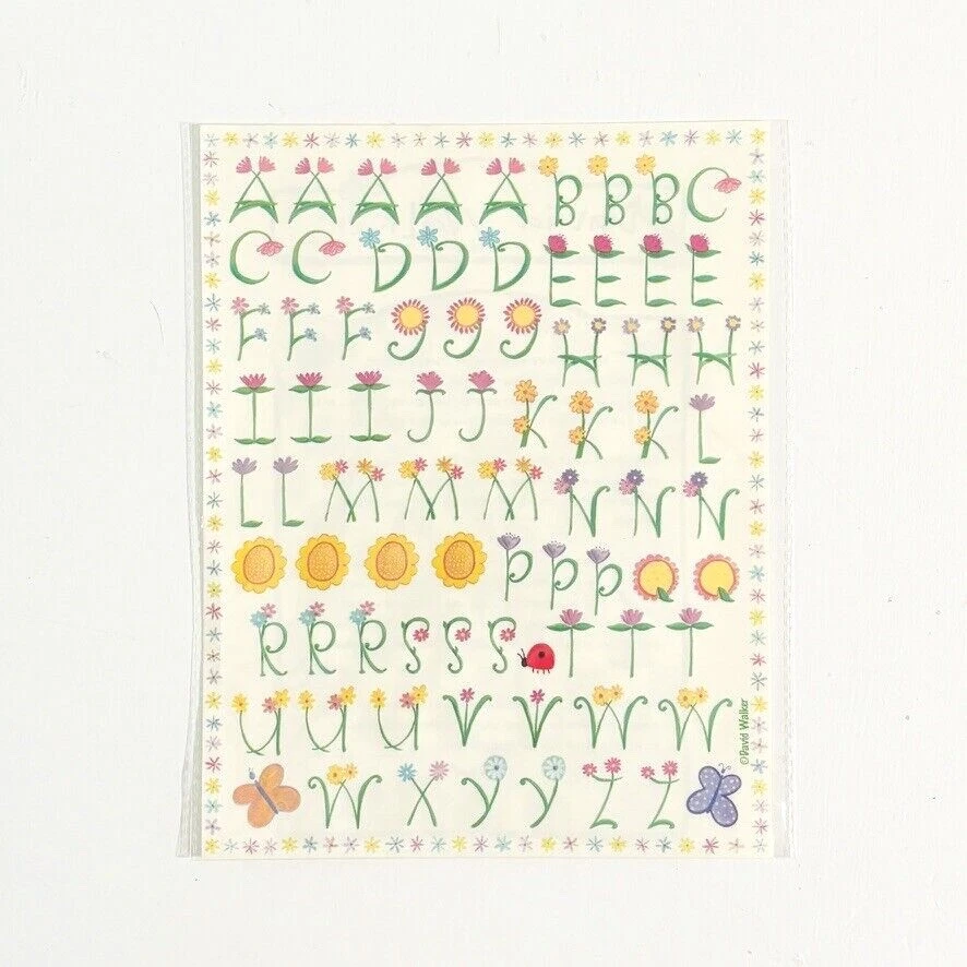 Pegatinas del alfabeto Colorbök David Walker Foto 2 de 2