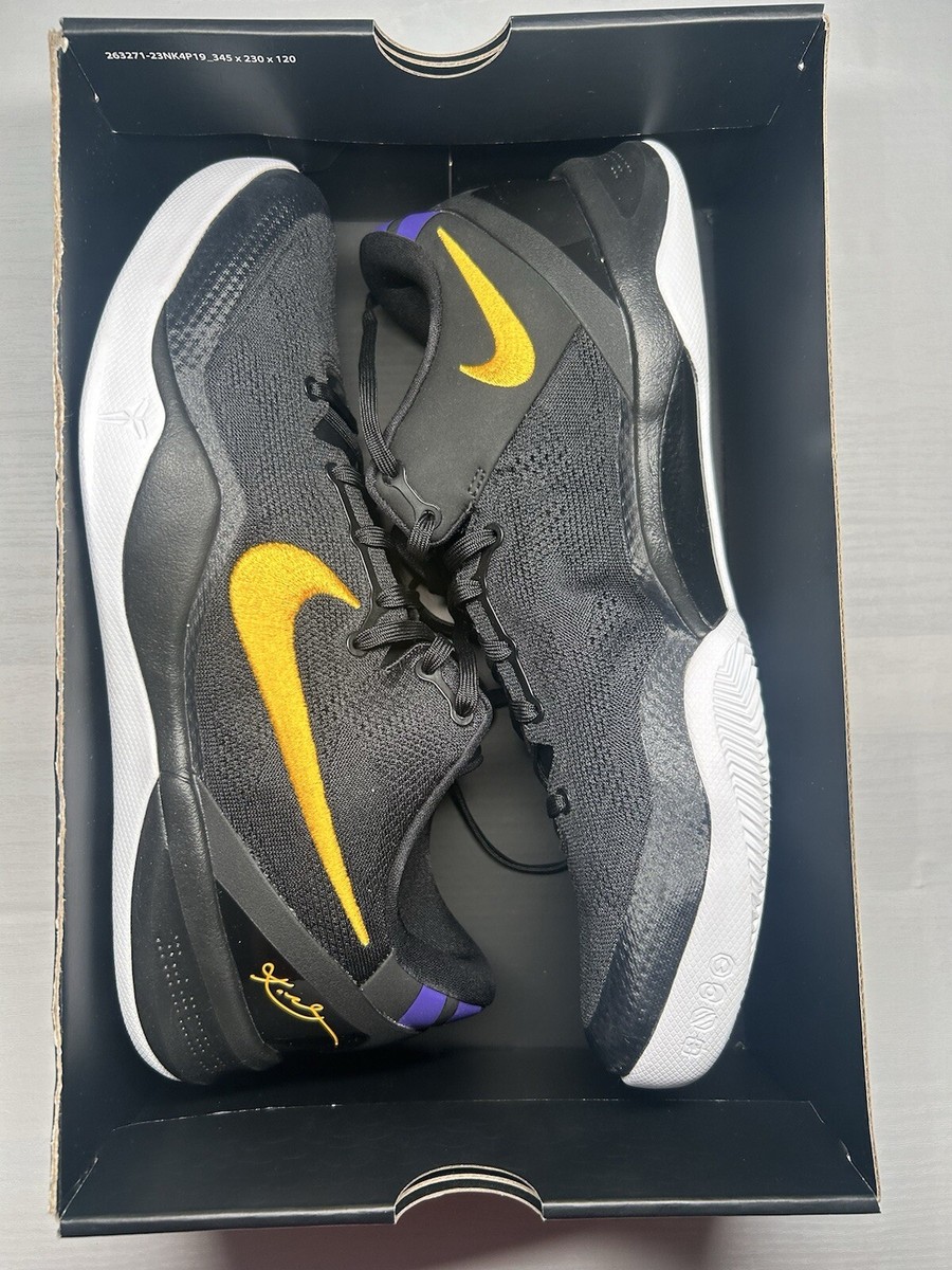 Nike Kobe 8 Protro Lakers Away - Size 13 - HF9550 001 -‎ Preowned/No Lid Kobe 8 Protro  main image 2