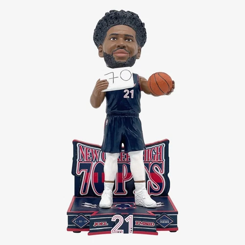 JOEL EMBIID Philadelphia 76ers 70 Point Game FOCO NBA ?/70 Bobblehead RARE