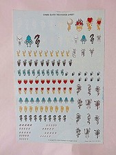Warhammer Dark Elf AoS Aelves Order Sigmar Large transfer waterslide sheet decal