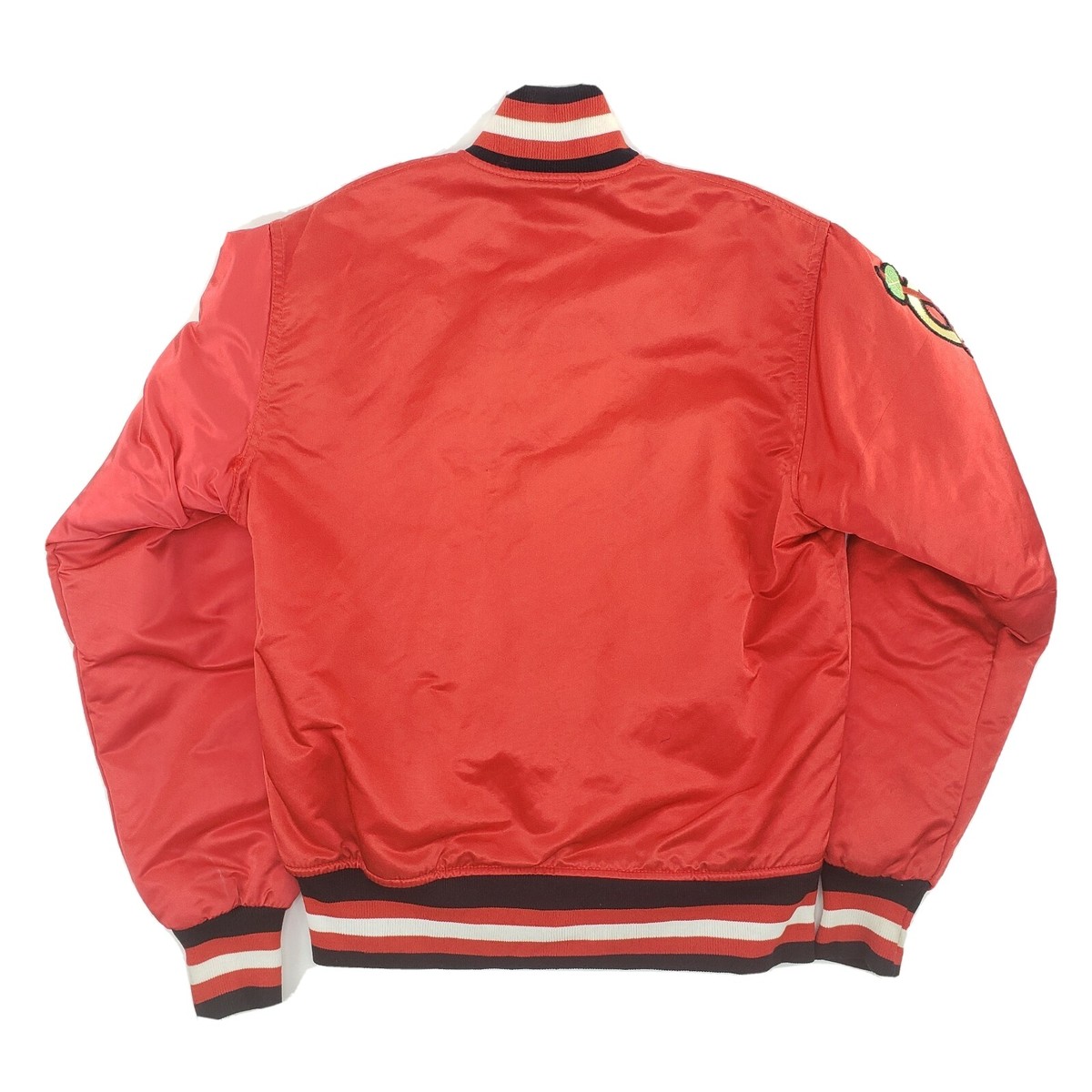 Vintage 80s Starter Chicago Blackhawks Jacket Red Satin Vintage 80s Starter Chicago Blackhawks Jacket Red Satin