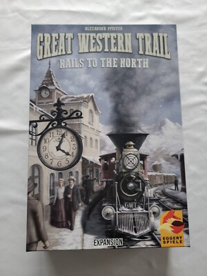 Great Western Trail Rails to the North Expansion Pack 2018-Unpunched-Opened