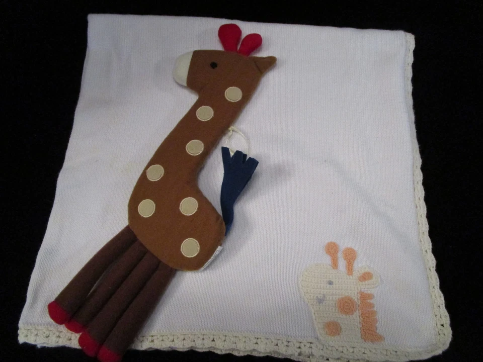 JUEGO ACCESORIOS GUARDERÍA JIRAFA LÁMPARA MANTA MARCO CAJA BARATIJA CONGESTIONADA HABITACIÓN BEBÉS Foto 4 de 4