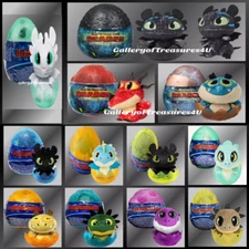 How to Train Your Dragon Legends Rescue Riders Plush SEALED 4" Egg Dragons