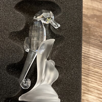 Swarovski Crystal 168683 Sea Horse 7614NR080000 Original Box | eBay