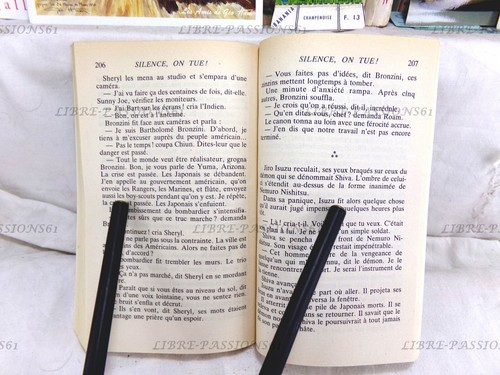 L'IMPLACABLE N°79 SILENCE ONT TUE!, R. SAPIR, W. MURPHY, ÉDITIONS VAUGIRARD 1991 - Picture 14 of 16