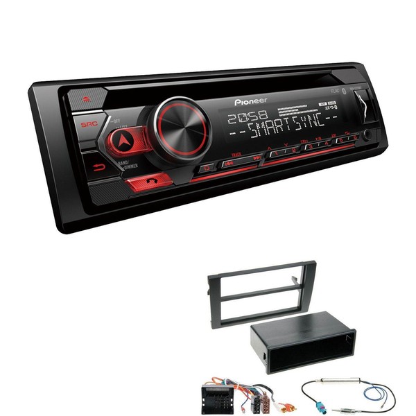 Pioneer 1-DIN Autoradio CD Bluetooth Spotify USB FüR Audi A4 2002-2009 Bose-image