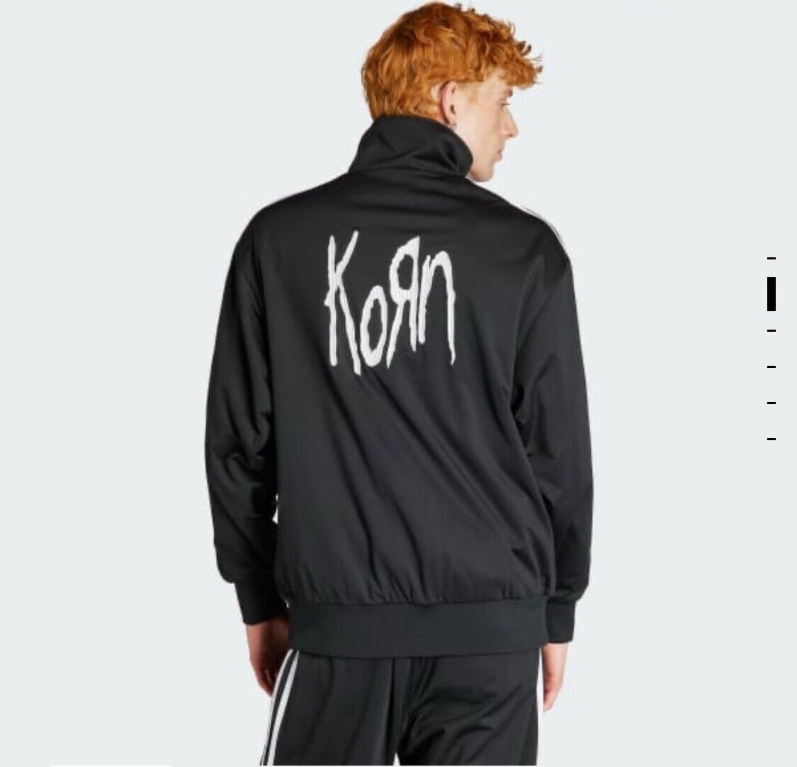 KoRn x Adidas Track Suit Jacket Black SizeL FW23 IN9109 for KoRn x Adidas Track Suit Jacket Black SizeL FW23 IN9109 for