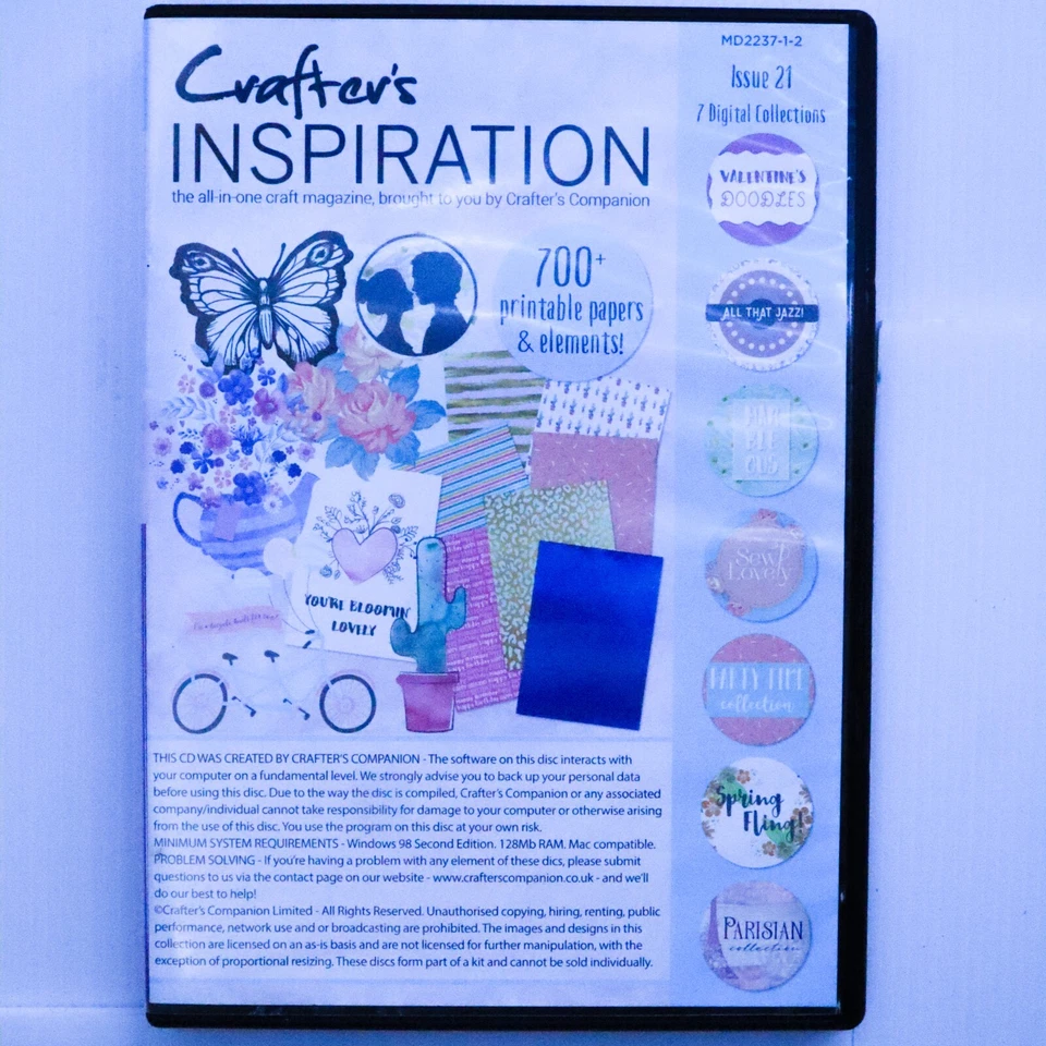 Fabulous Foiling (WINDOWS/MAC CD-ROM) Gemini FoilPress Machine - Leann Chivers - Image 2 of 4