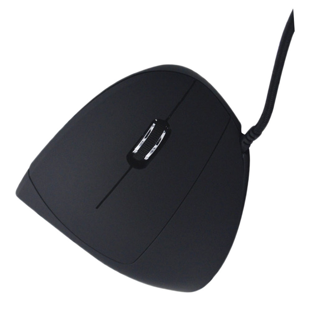 1PC Ergonomic Vertical Wired Mouse for Wrist Care - Stylish Gaming Design