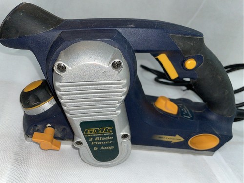 GMC WRP3UL 6 Amp Corded 3-Blade Planer Fast Shipping Nice Clean Tool - Picture 3 of 22
