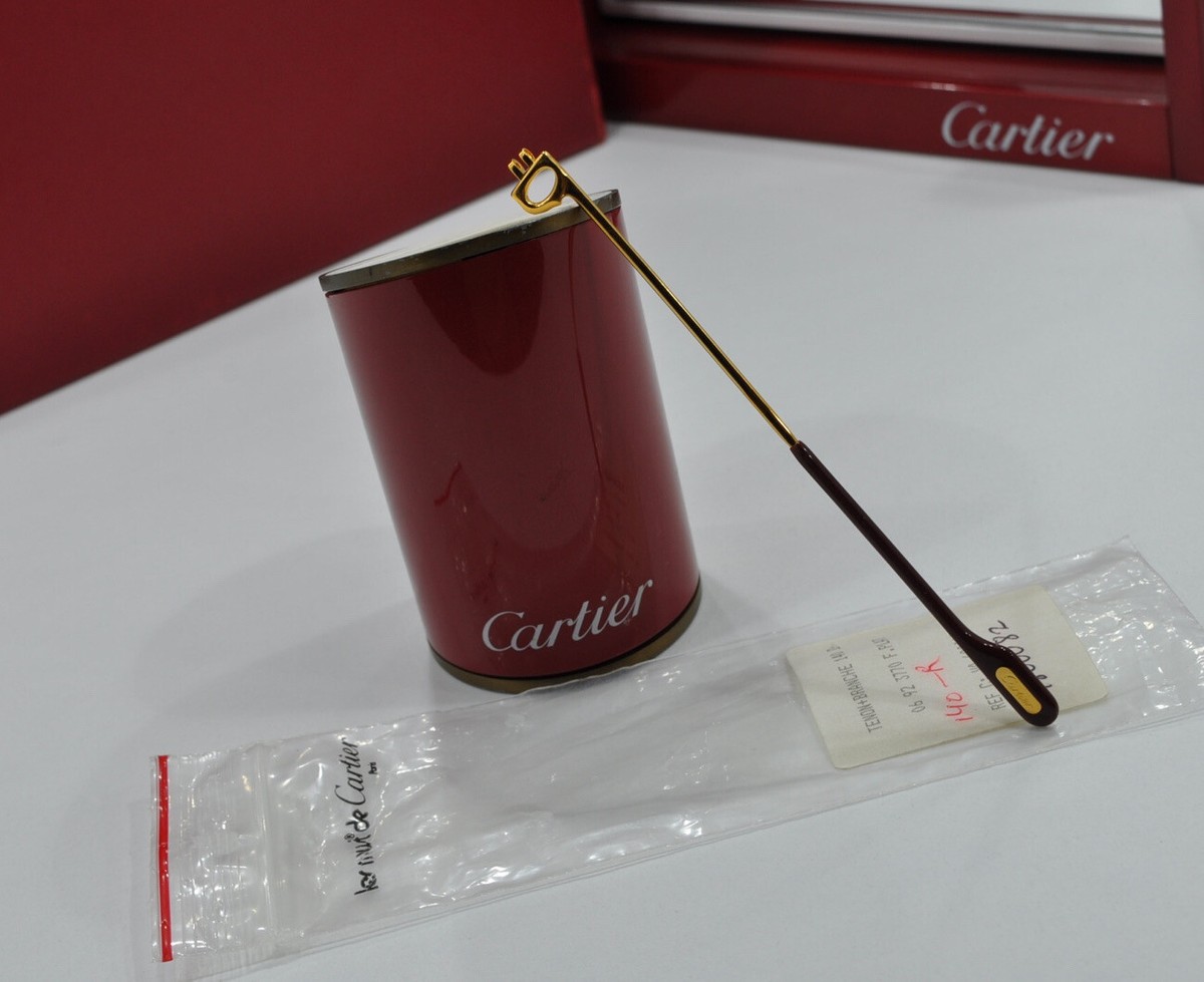 【美品】Cartier／カルティエ　サングラス☆べっ甲柄☆ケース付き☆ cartier sunglasses eyeglasses glasses vintage temple Left 135 mm