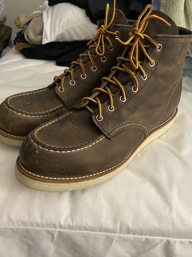 red wing concrete boots