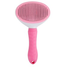 Pet Hair Removal Comb Nonslip Grooming Brush StainlessSteel Trending Accessories