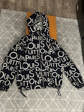 Louis Vuitton Packable Galaxy Blouson 19ss Navy White Lv Authentic With Receipt