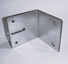 staffa angolare 90x90x3 mm - acciaio inox -Piastra di giunzione - Reggimensola