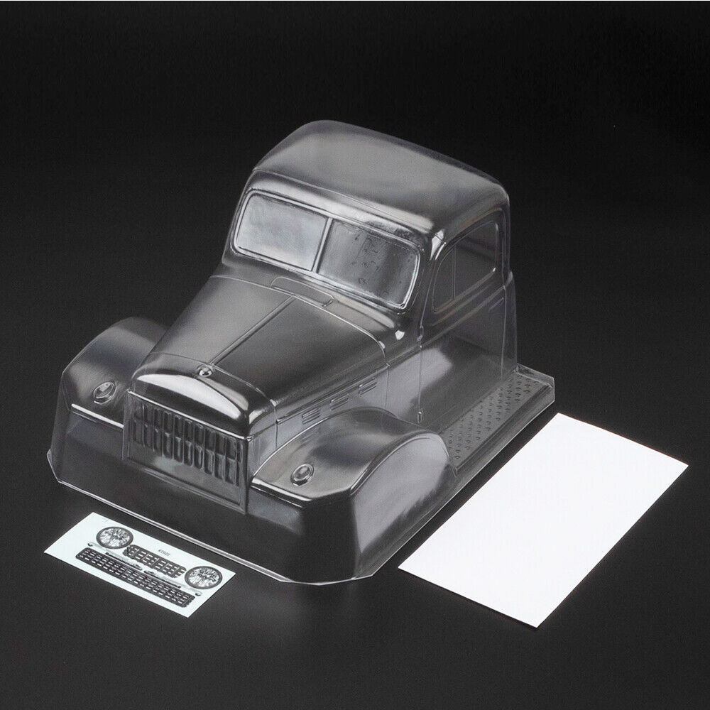 最も完璧な 1/10 Dodge Power Wagon Cab PC Clear Body for RC Crawler パーツ・アクセサリ
