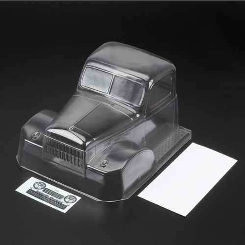 1/10 Dodge Power Wagon Cab PC Clear Body for RC Crawler Axial SCX10 TRX4 YIKONG - Picture 2 of 12