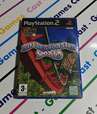 ROLLER COASTER WORLD PS2 ITALIAN VERSION NEW PLAYSTATION 2 SEALED 