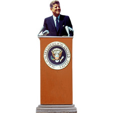 JFK (Colour) Life Size Cutout