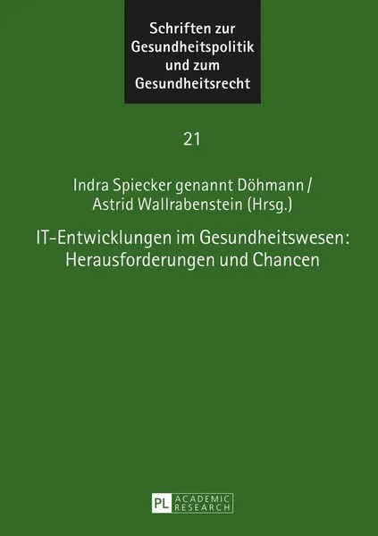 It-Entwicklungen Im Gesundheitswesen: Herausforderungen Und Chancen | Buch-image